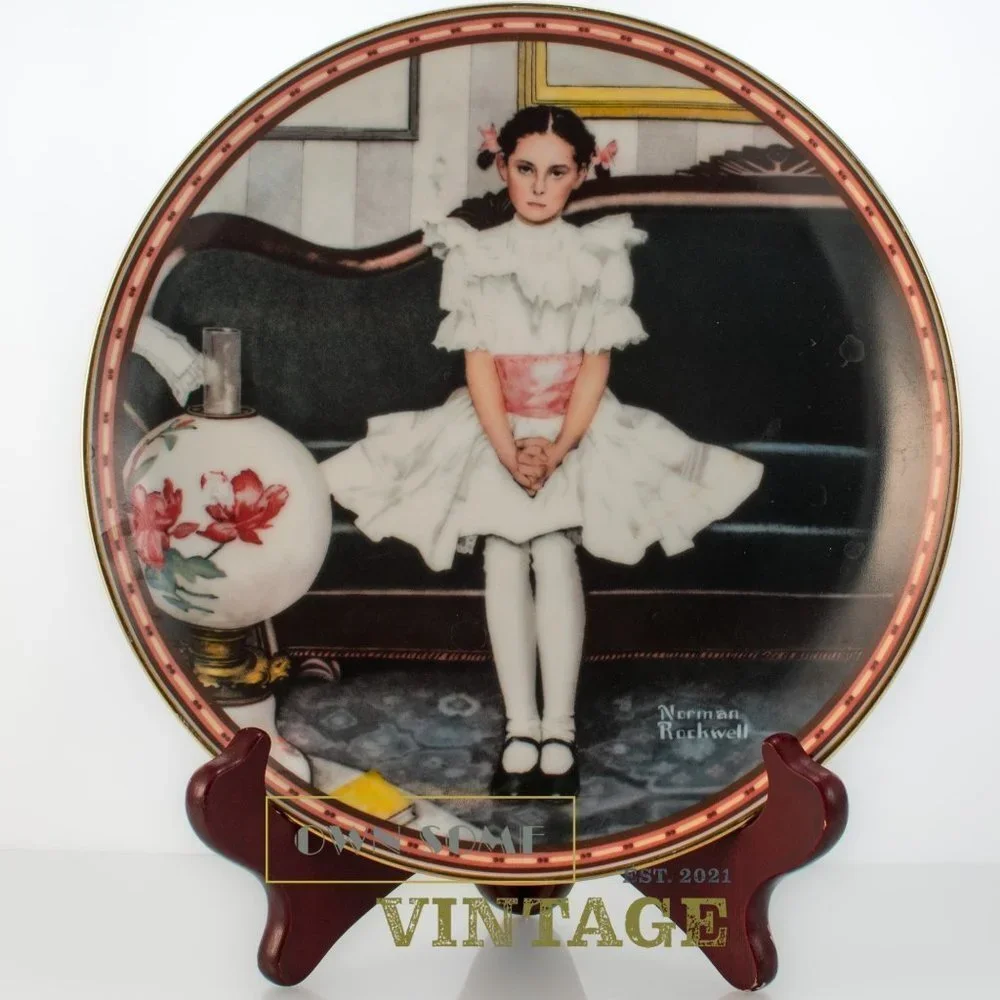 NORMAN Rockwell Collectors Plates | Nostalgic Decor | The Saturday Evening Post - Picture 8 of 8